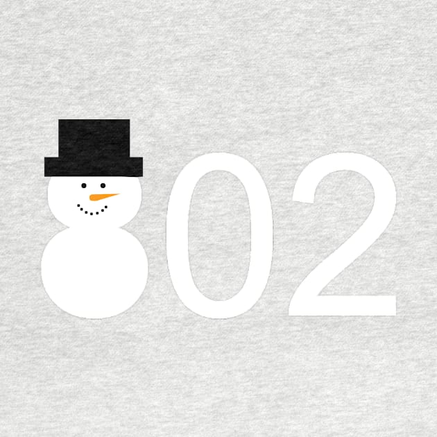 Vermont 802 snowman by alittlebluesky